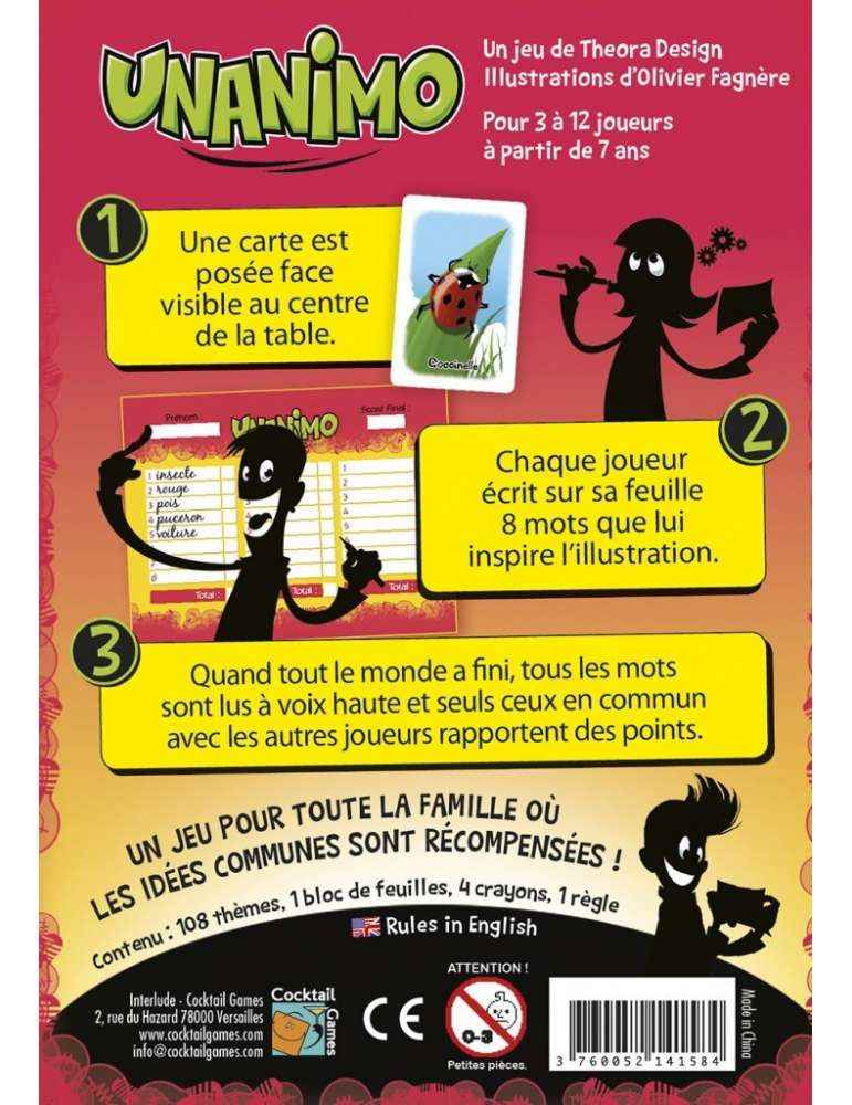 Concept Kids Animaux - version coopérative du jeu Concept adaptée aux  enfants dès 4 ans Repos Production