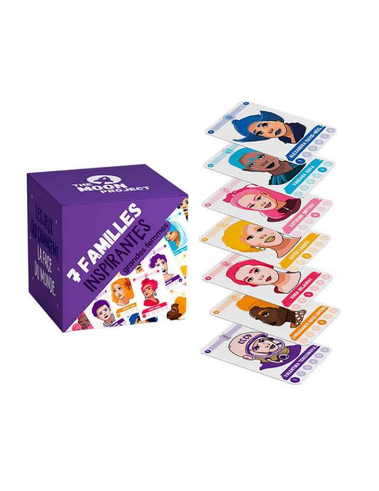 Jeu de cartes 7 familles Iconic - Cinqpoints