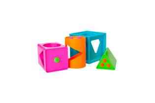 Smarty Cube 1-2-3 démonté - Fat Brain Toys - jeu d'éveil