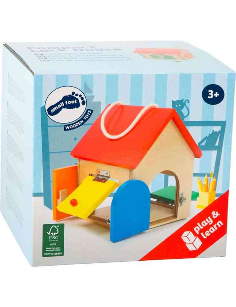 boite Maison à serrures - Small Foot - jeu Montessori