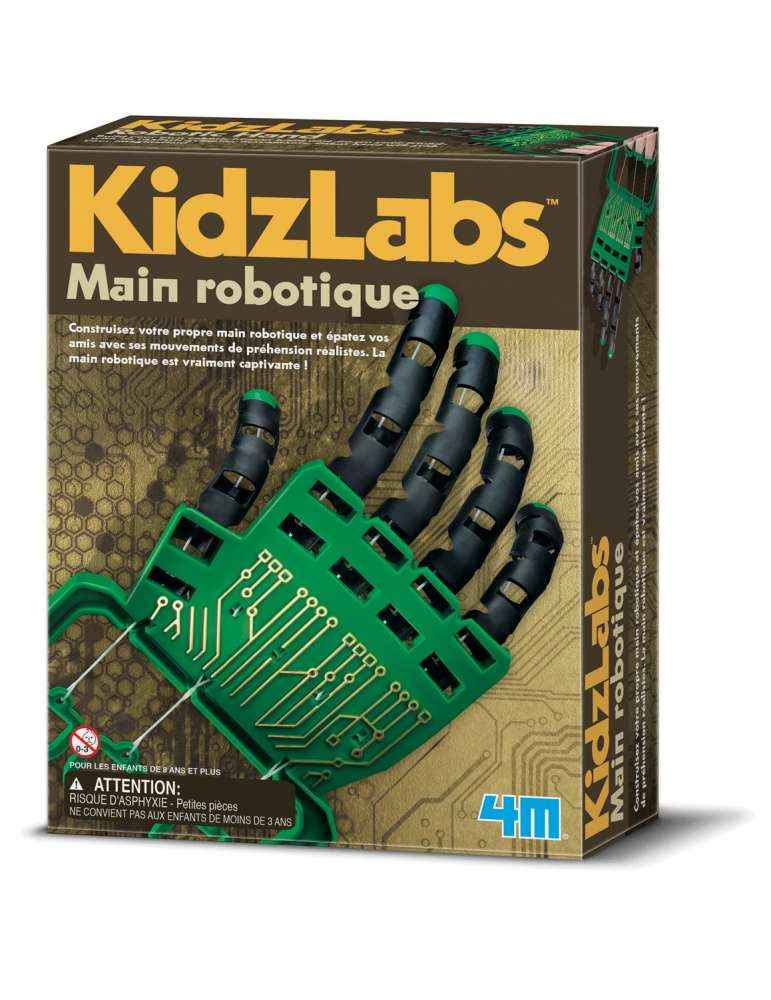 4 M Kidz Labs Robotic Hand construire votre propre Science Nature Jouet éducatif robotic 