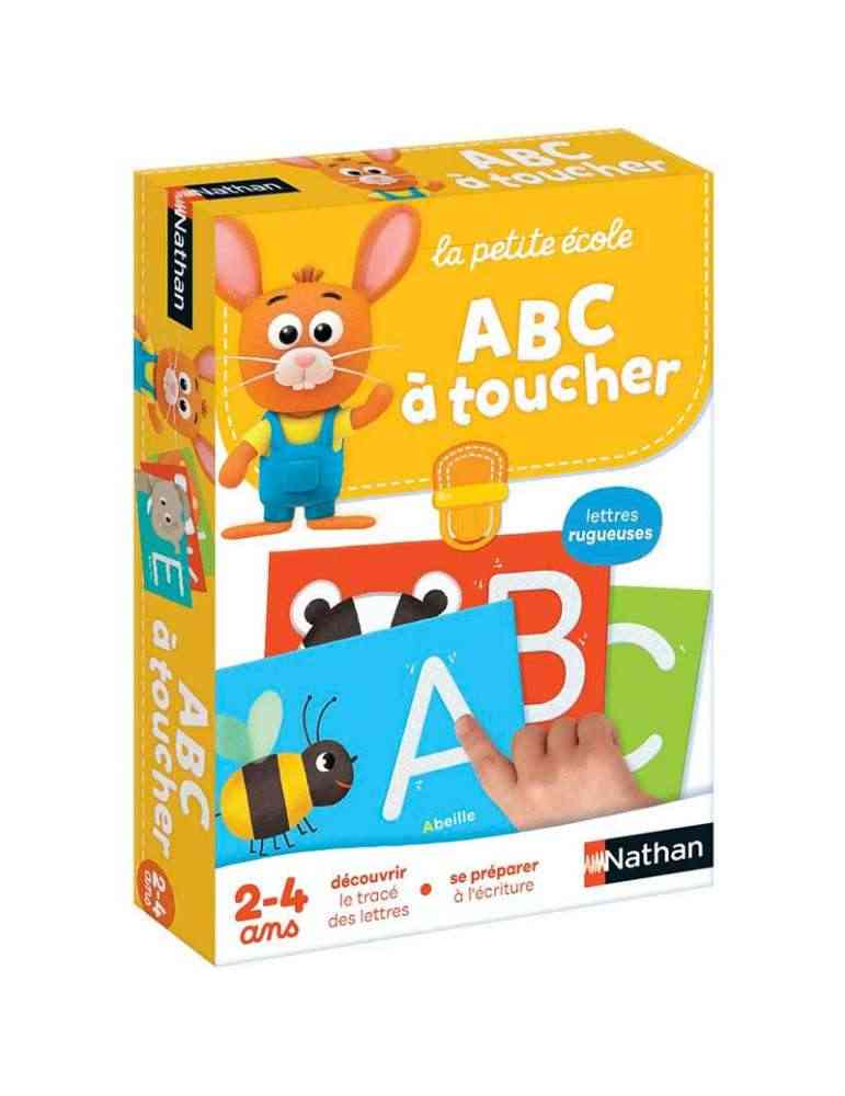ABC à toucher - Nathan - Montessori