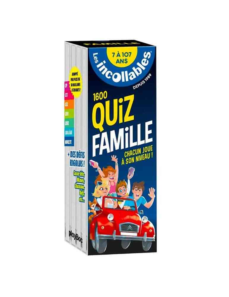 Les Incollables - Quiz Famille - Playbac