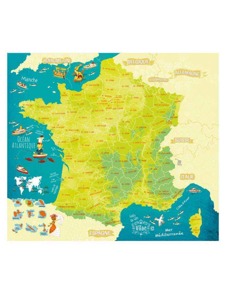 Carte des Merveilles de...