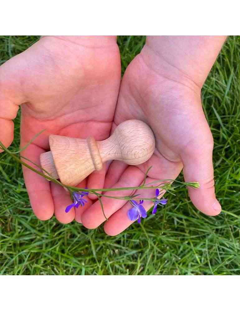Personnages Peg Dolls bois naturel Montessori