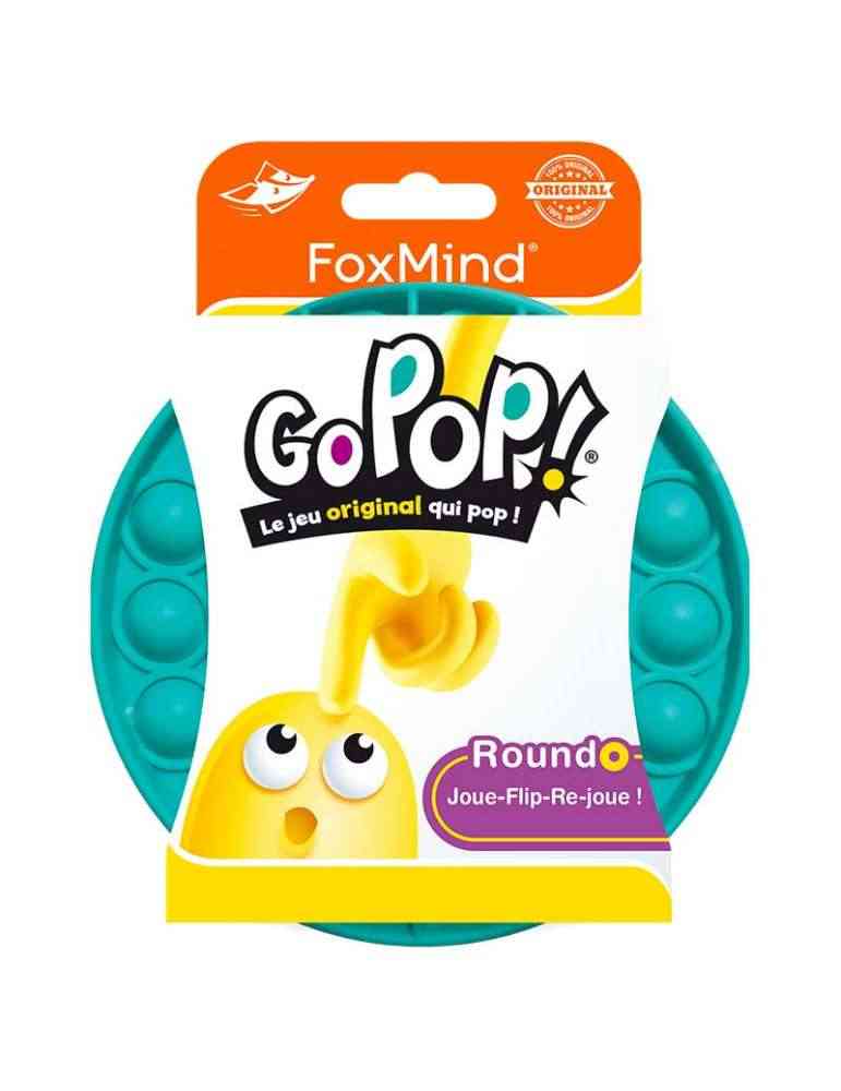 Go Pop Roundo (mauve, jaune, turquoise)