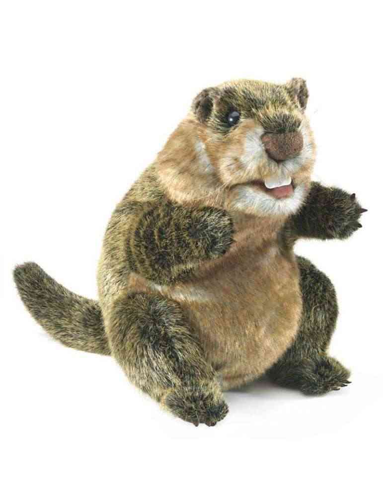Peluche Marmotte Marionnette