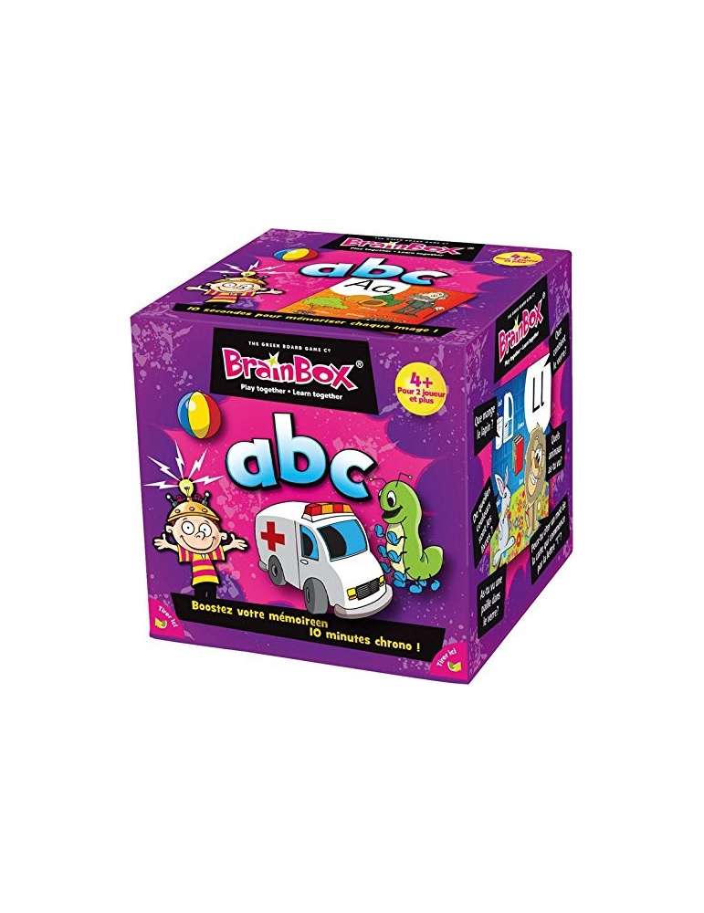 BrainBox ABC - Asmodée - Jeu Éducatif de Mémorisation